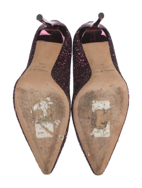 Jimmy Choo Glitter Glitter Accents Pumps