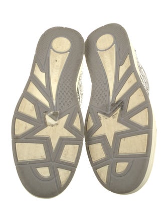 Jimmy Choo Crystal Embellishments Sneakers