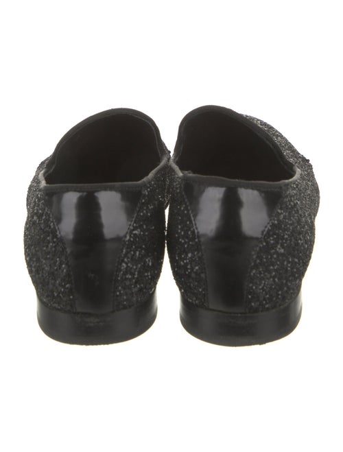 Jimmy Choo Glitter Glitter Accents Loafers