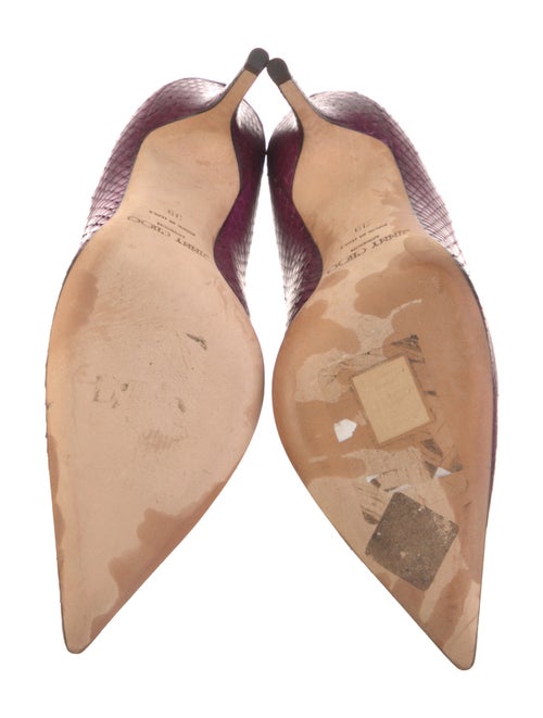 Jimmy Choo Snakeskin Animal Print Pumps
