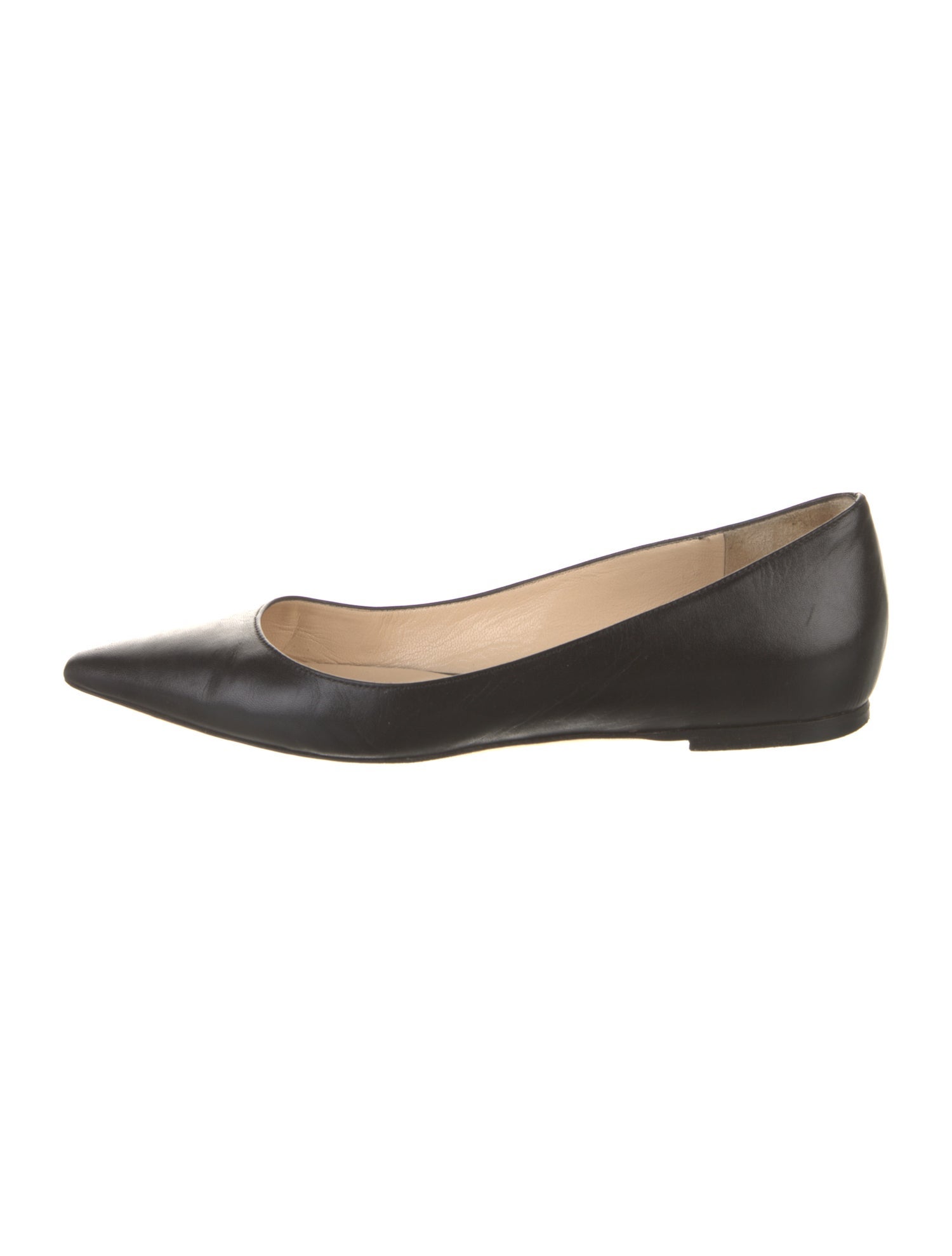 Jimmy Choo Leather Ballet Flats