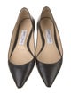 Jimmy Choo Leather Ballet Flats
