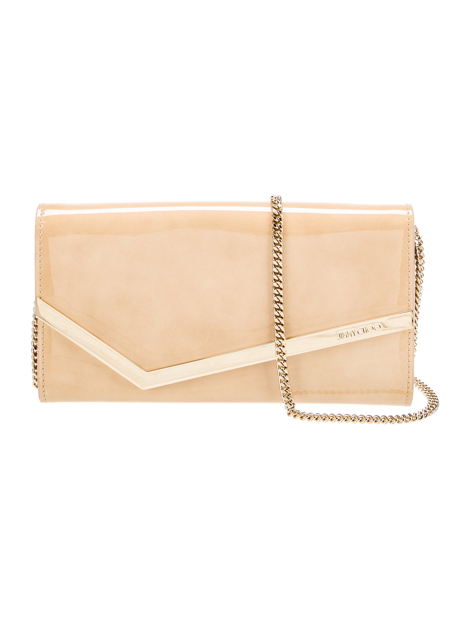 Jimmy Choo Patent Leather Clutch