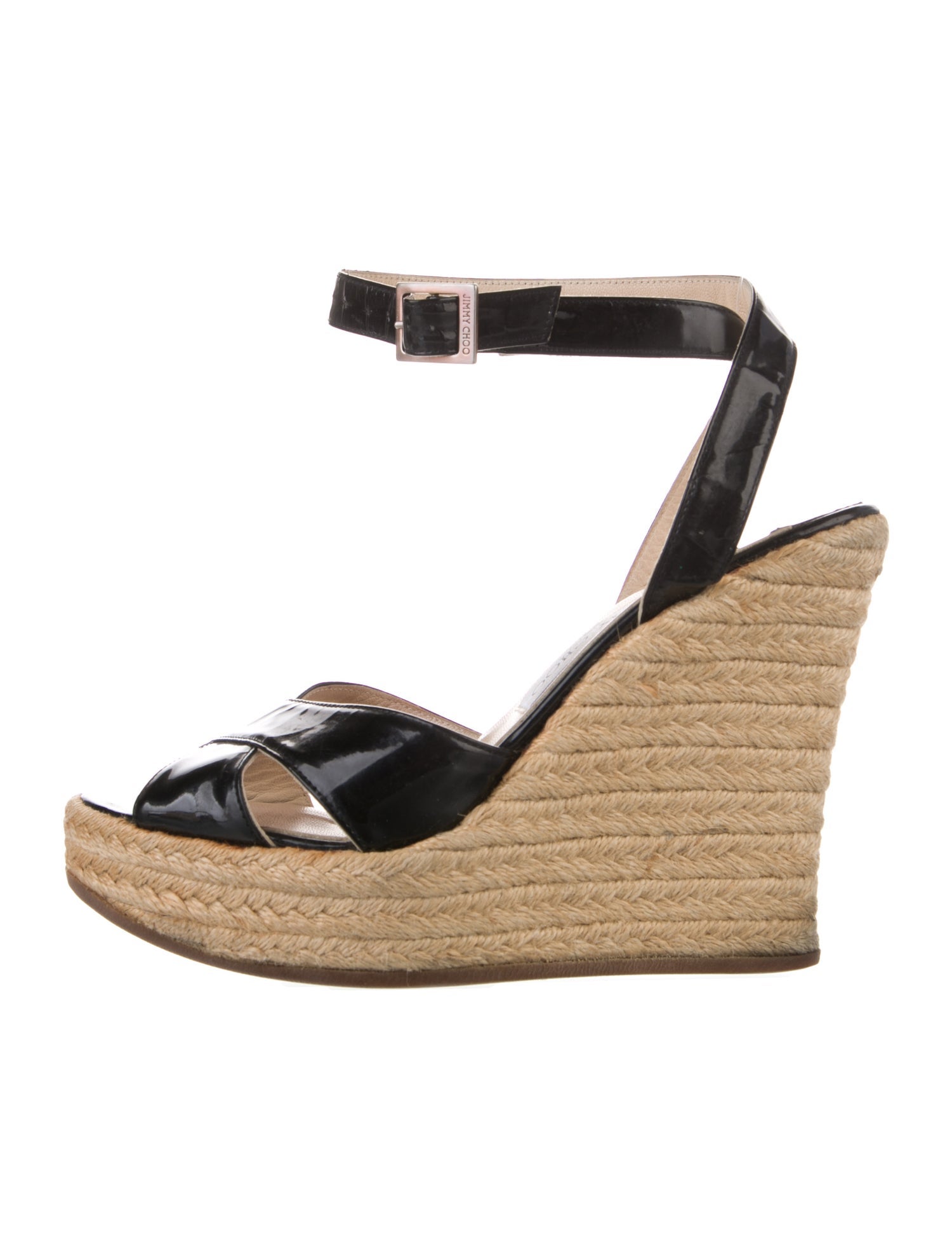 Jimmy Choo Patent Leather Espadrilles