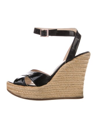 Jimmy Choo Patent Leather Espadrilles