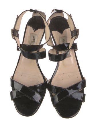 Jimmy Choo Patent Leather Sandals