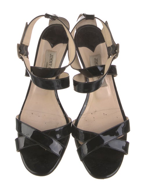 Jimmy Choo Patent Leather Sandals