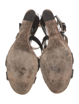 Jimmy Choo Patent Leather Sandals