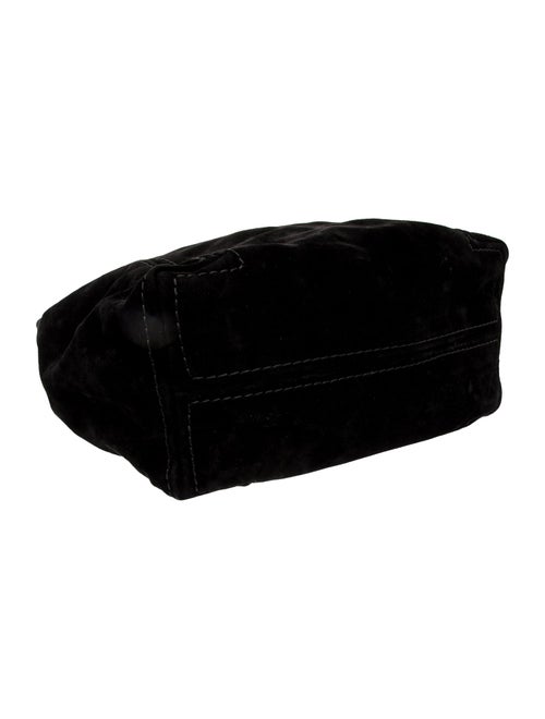 Jimmy Choo Suede Top Handle Bag