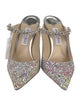 Jimmy Choo Glitter Glitter Accents Mules