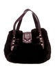 Jimmy Choo Fur Top Handle Bag