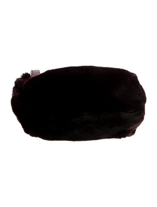 Jimmy Choo Fur Top Handle Bag