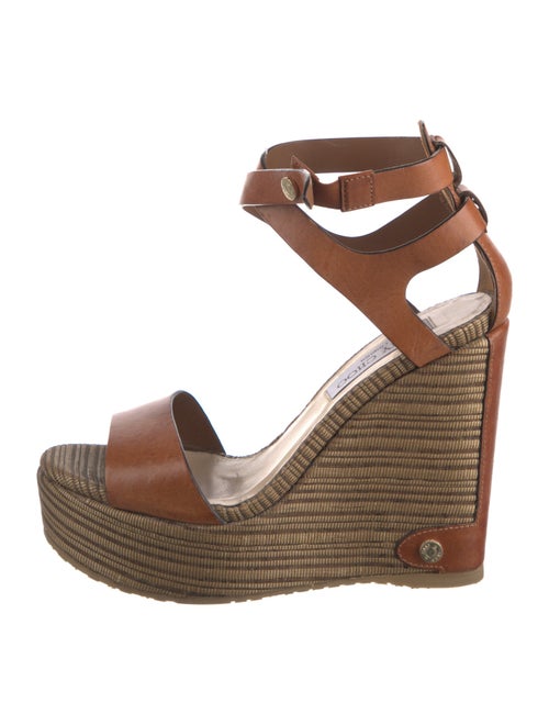 Jimmy Choo Leather Espadrilles