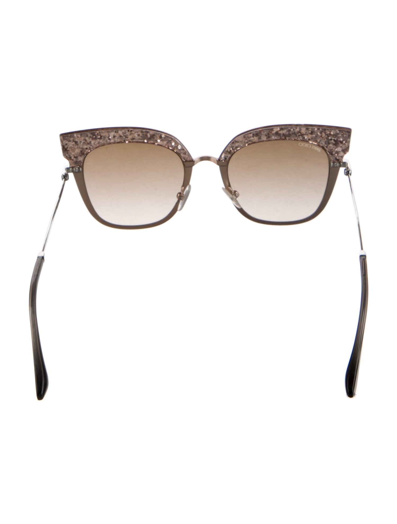 Jimmy Choo Oversize Gradient Sunglasses