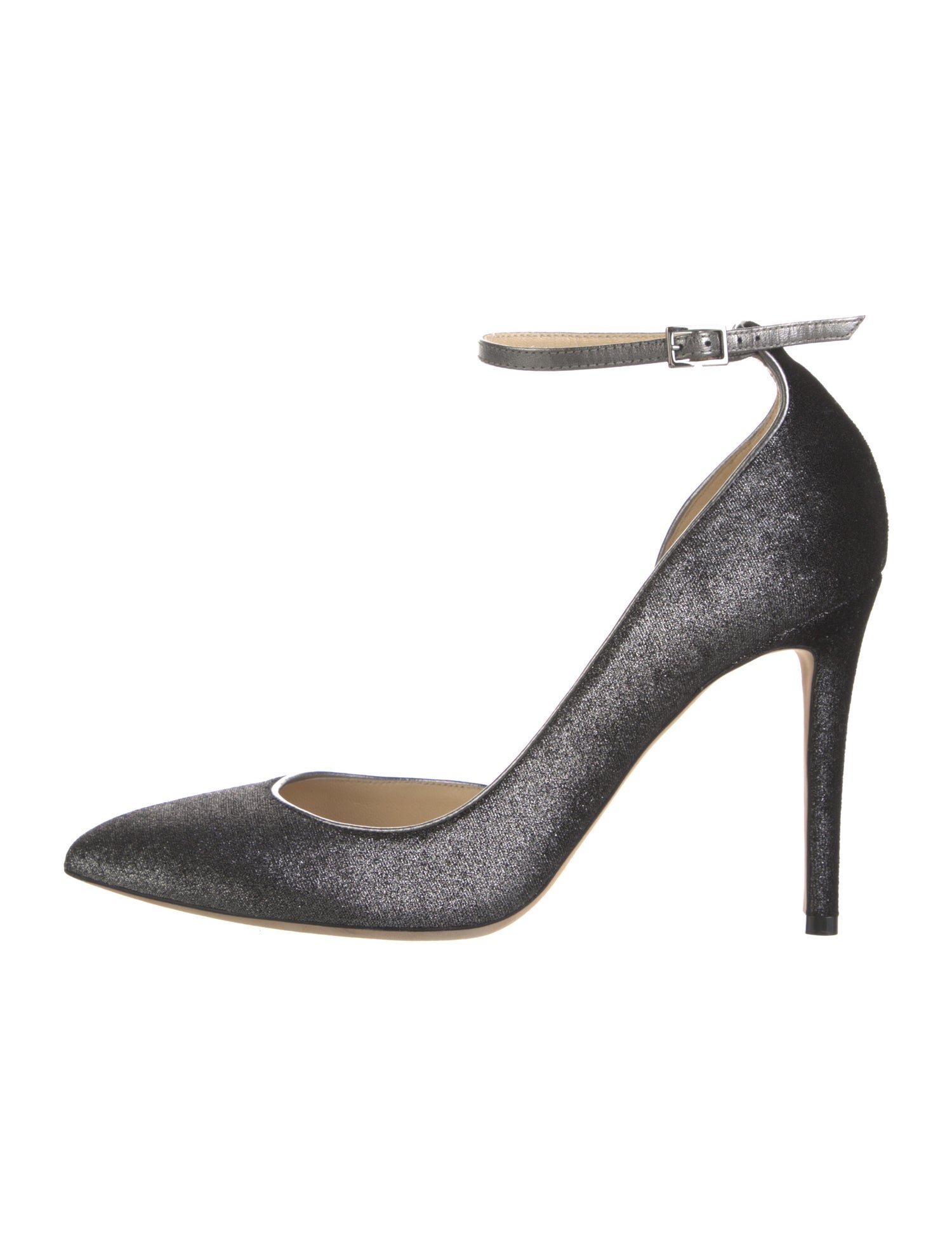 Jimmy Choo Glitter Accents D'Orsay Pumps