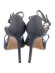 Jimmy Choo Glitter Glitter Accents Sandals