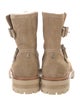 Jimmy Choo Suede Moto Boots