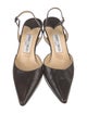 Jimmy Choo Leather Slingback Pumps