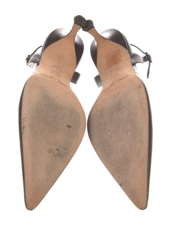Jimmy Choo Leather Slingback Pumps
