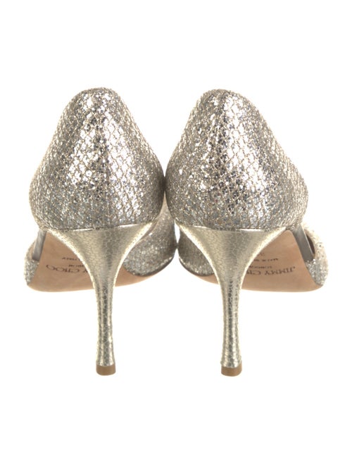 Jimmy Choo Glitter D'Orsay Pumps