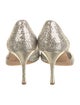 Jimmy Choo Glitter D'Orsay Pumps
