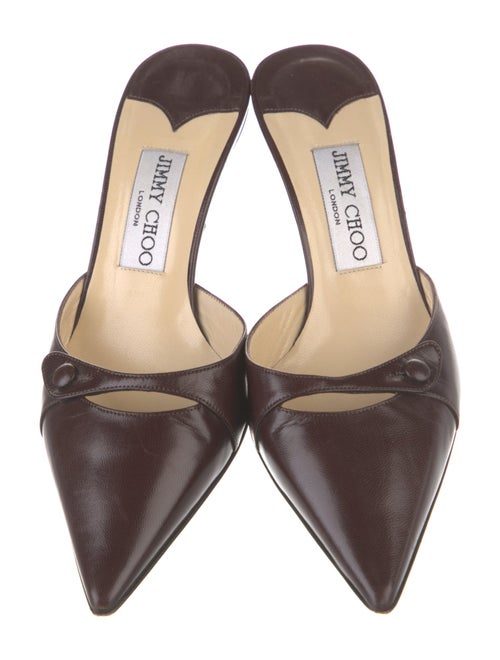 Jimmy Choo Leather Mules