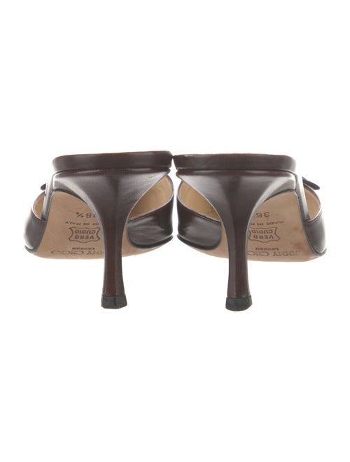 Jimmy Choo Leather Mules