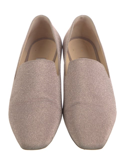 Jimmy Choo Glitter Glitter Accents Loafers