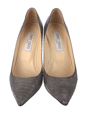 Jimmy Choo Snakeskin Pumps