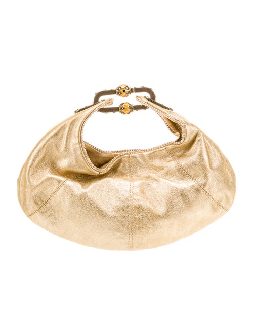 Jimmy Choo Leather Top Handle Bag