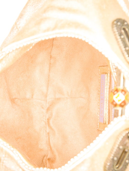 Jimmy Choo Leather Top Handle Bag