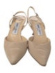 Jimmy Choo Leather Slingback Pumps
