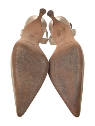 Jimmy Choo Leather Slingback Pumps