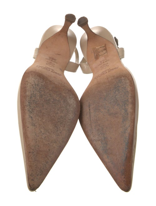 Jimmy Choo Leather Slingback Pumps