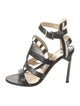 Jimmy Choo Snakeskin Gladiator Sandals