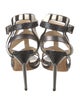 Jimmy Choo Snakeskin Gladiator Sandals