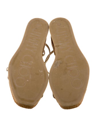 Jimmy Choo Jute Espadrilles