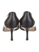 Jimmy Choo Leather Bow Accents Pumps