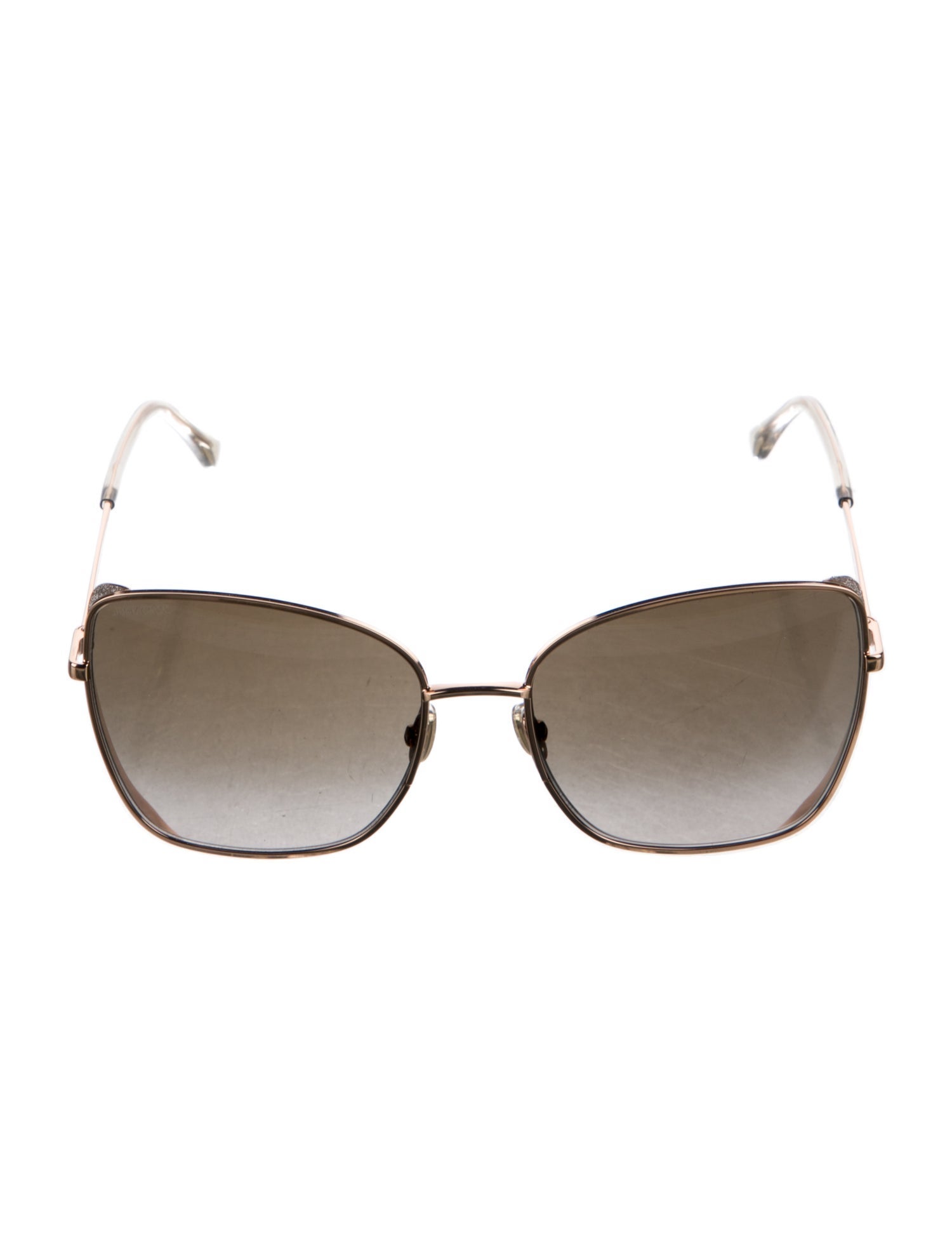 Jimmy Choo Oversize Gradient Sunglasses