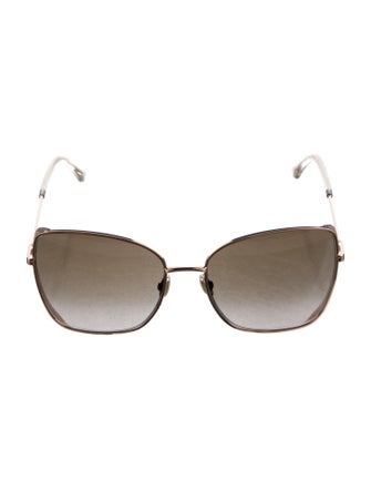 Jimmy Choo Oversize Gradient Sunglasses
