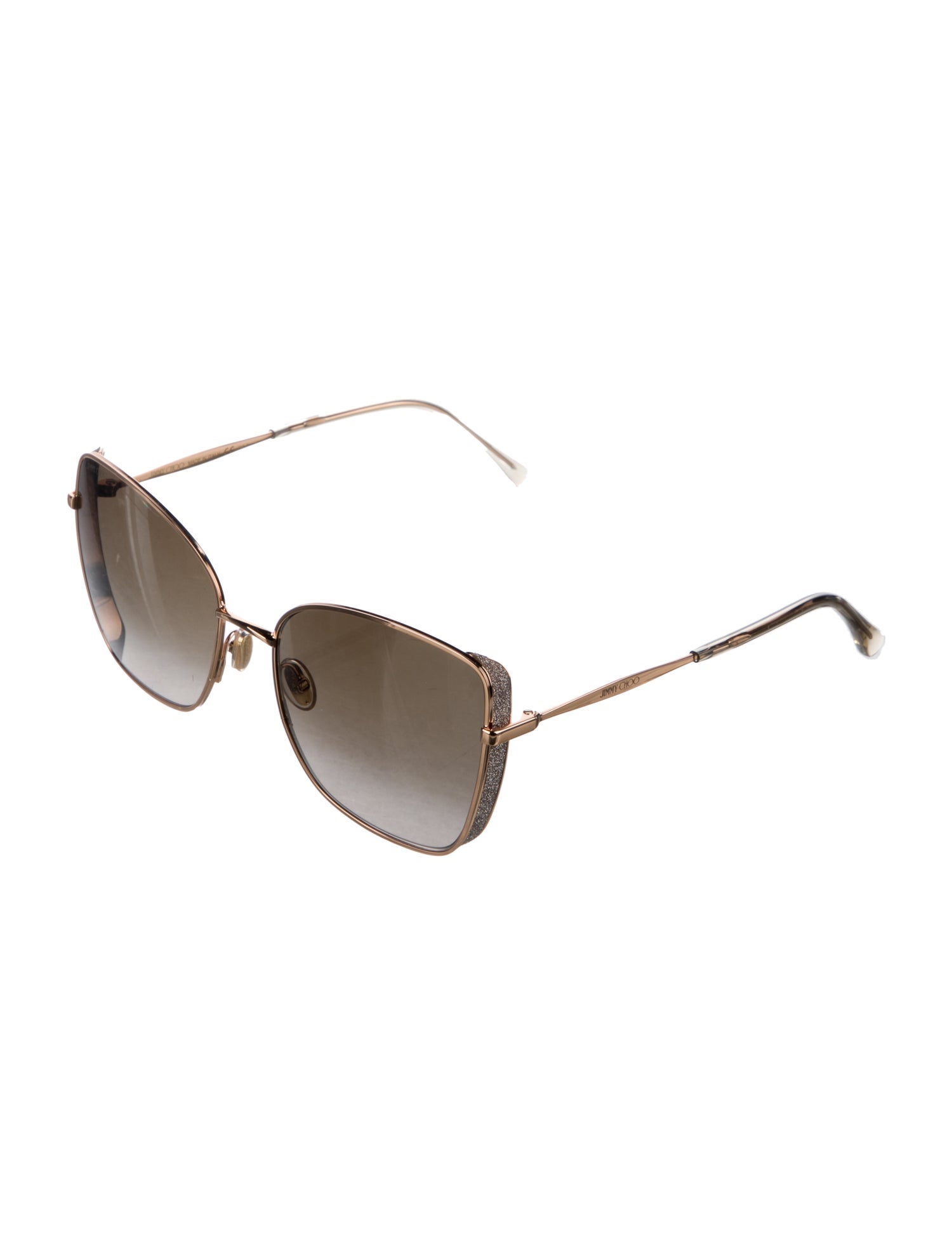 Jimmy Choo Oversize Gradient Sunglasses