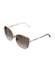 Jimmy Choo Oversize Gradient Sunglasses