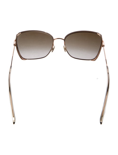 Jimmy Choo Oversize Gradient Sunglasses