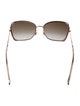 Jimmy Choo Oversize Gradient Sunglasses