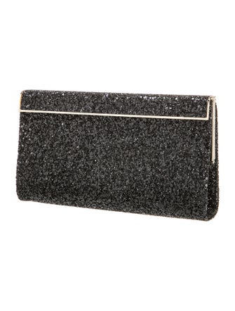 Jimmy Choo Glitter Clutch