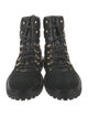 Jimmy Choo Suede Combat Boots
