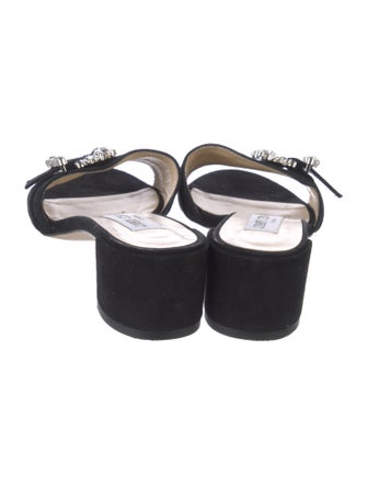 Jimmy Choo Suede Slides