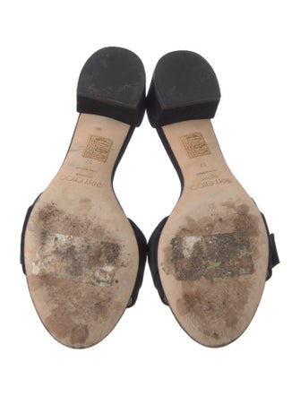 Jimmy Choo Suede Slides