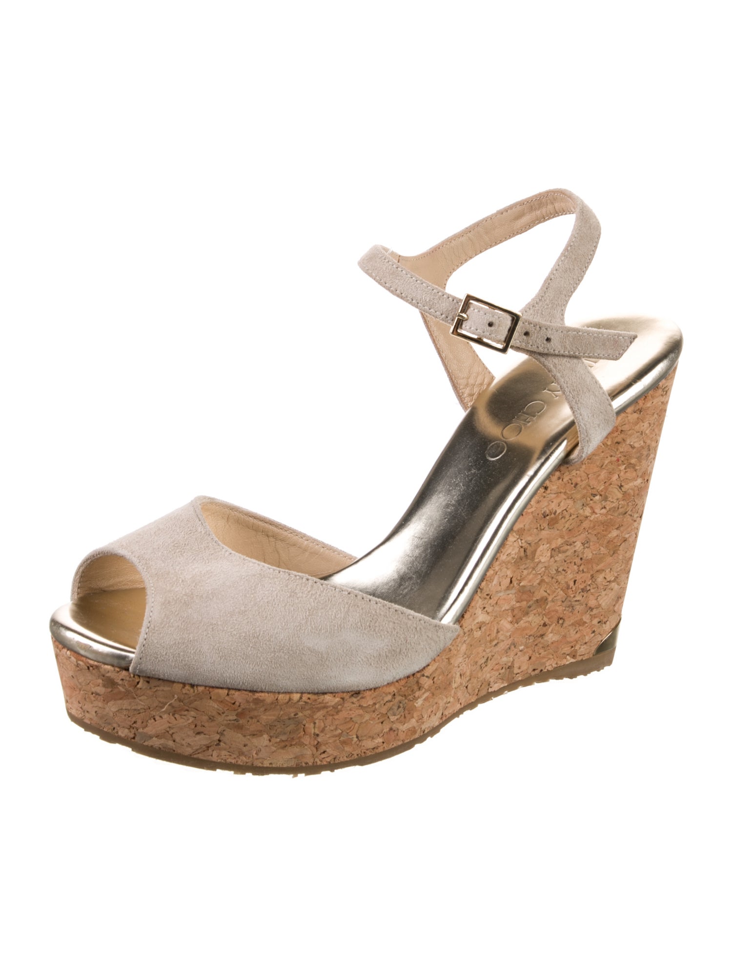 Jimmy Choo Suede D'Orsay Pumps