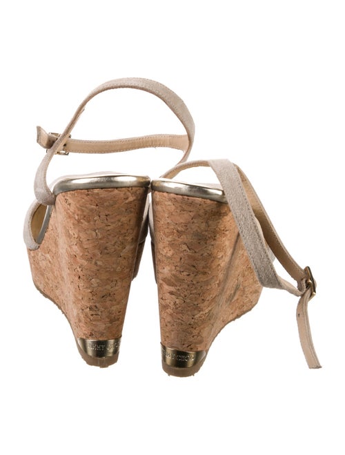 Jimmy Choo Suede D'Orsay Pumps